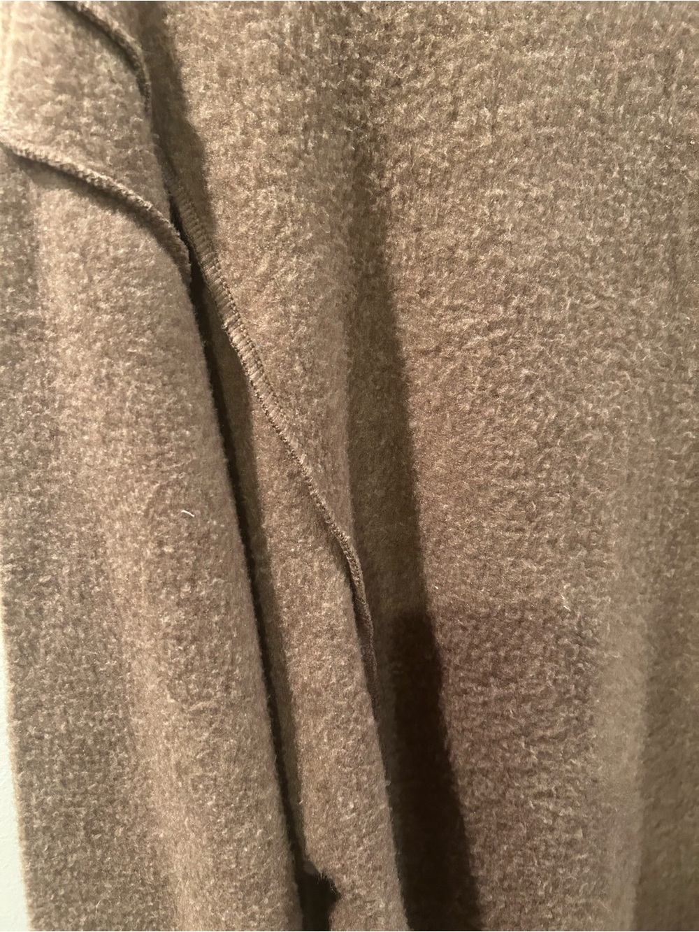 Zenana Brown Plush Crewneck Sweater - Picture 2 of 7